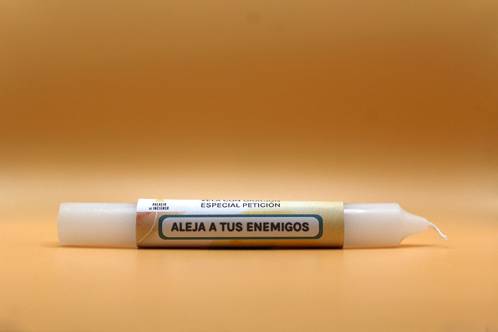 VELA CON ORACIÓN ALEJA A TUS ENEMIGOS