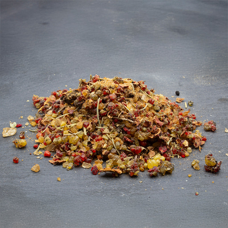 Incienso cofrade Caridad del Guadalquivir a granel, formato de 1 kg o 500 g, con aromas florales intensos para pasos de Virgen en Semana Santa