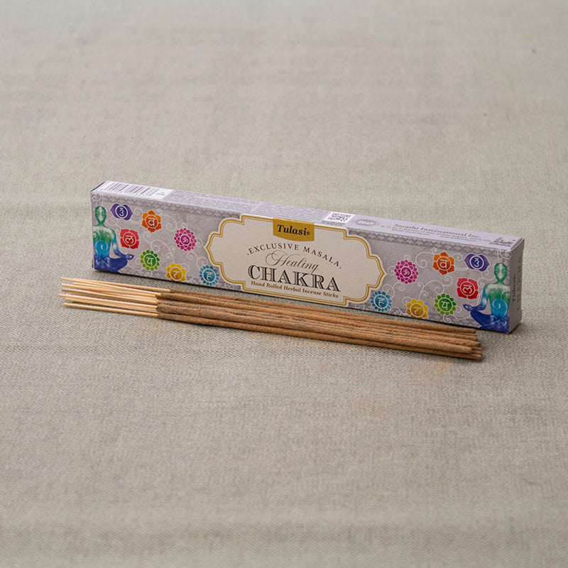 Incienso 7 Chakras Masala Tulasi 15G en caja individual