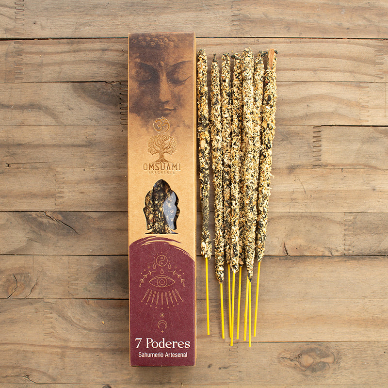 Incienso Smudge Budha 7 Poderes 25g en presentación para venta mayorista