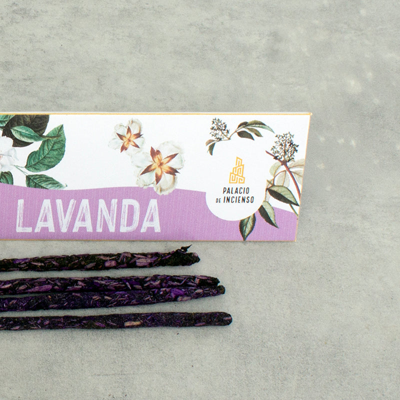 INCIENSO BOTÁNICO DE LAVANDA - DISIPAR MALAS ENERGÍAS, ESCUDO ENERGÉTICO Y CONEXIÓN DIVINA