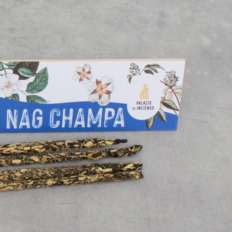 INCIENSO BOTÁNICO DE NAG CHAMPA - ESTADOS DE MEDITACIÓN MÁS PROFUNDOS