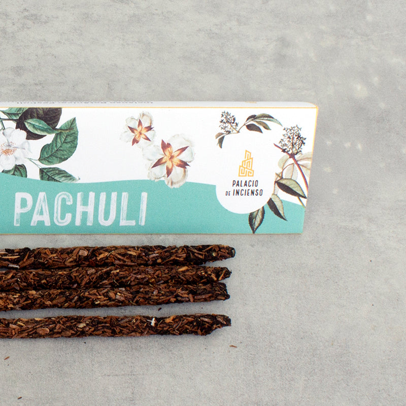 INCIENSO BOTÁNICO DE PACHULI - ATRAE LA BUENA SUERTE, AFRODISIACO