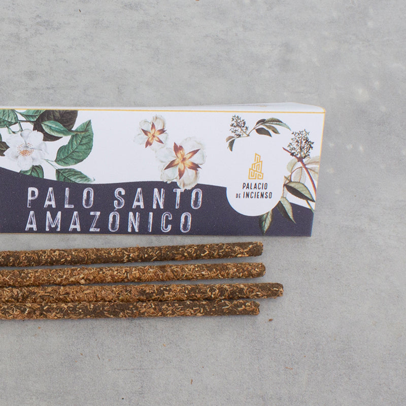INCIENSO BOTÁNICO DE PALO SANTO AMAZÓNICO - PURIFICACIÓN ENERGÉTICA Y CONEXIÓN ESPIRITUAL