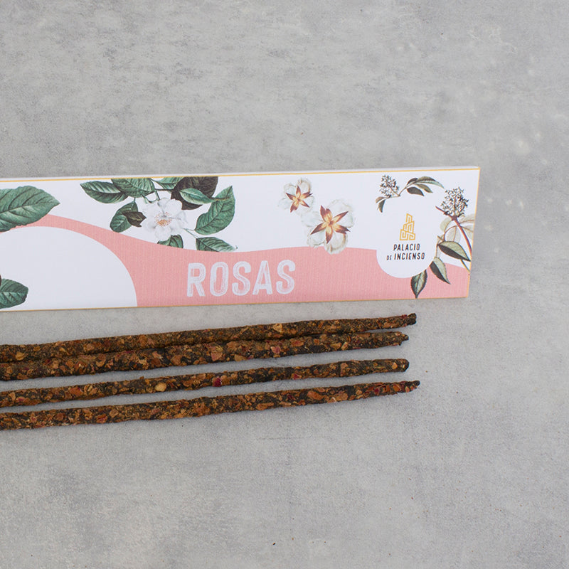 INCIENSO BOTÁNICO DE ROSAS -SANACIÓN, AMOR Y PROTECCIÓN