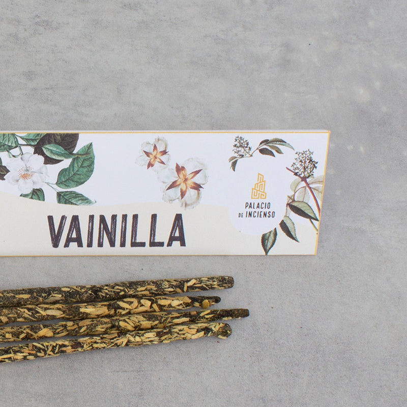 INCIENSO BOTÁNICO DE VAINILLA - ATRAE ENERGÍAS POSITIVAS Y MANIFESTAR DESEOS