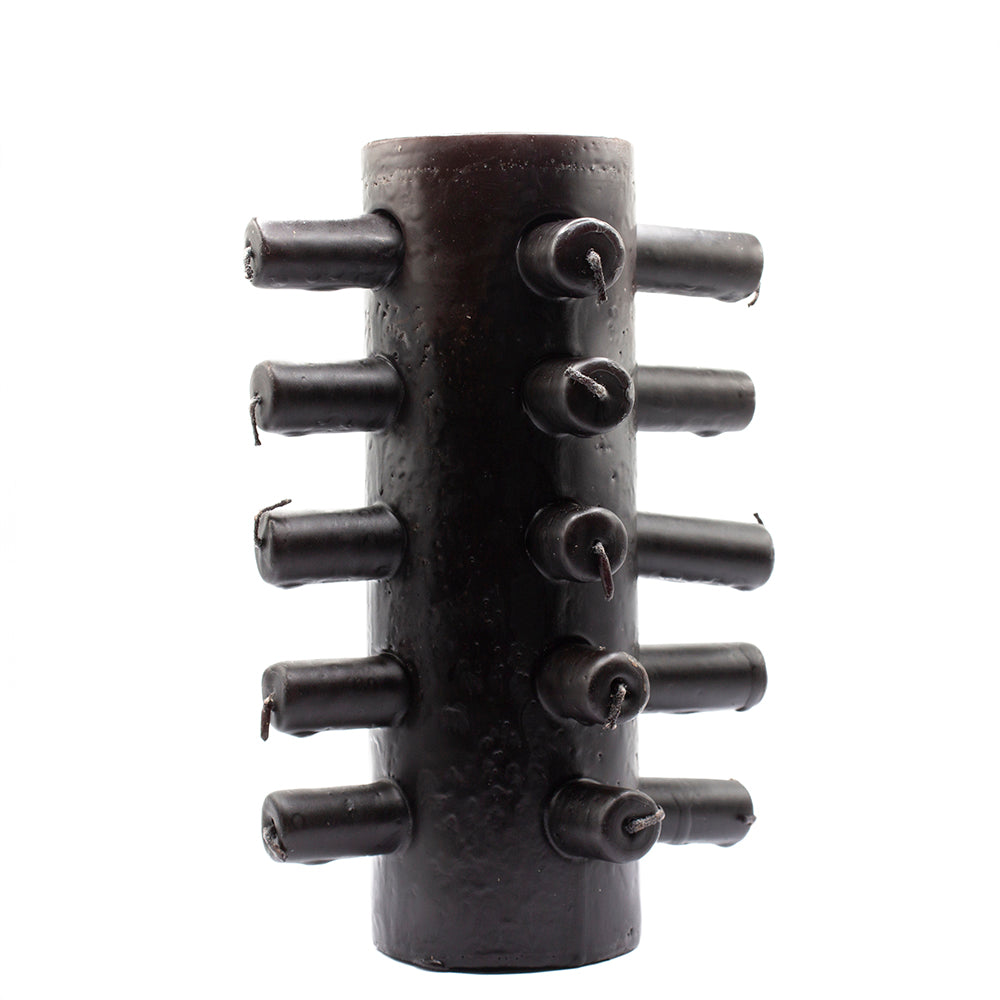 VELÓN 21 MECHAS NEGRO
