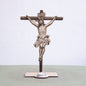 Altar del Santísimo Cristo de la Expiración El Cachorro en madera grabada con hueco para vela de té para venta mayorista.