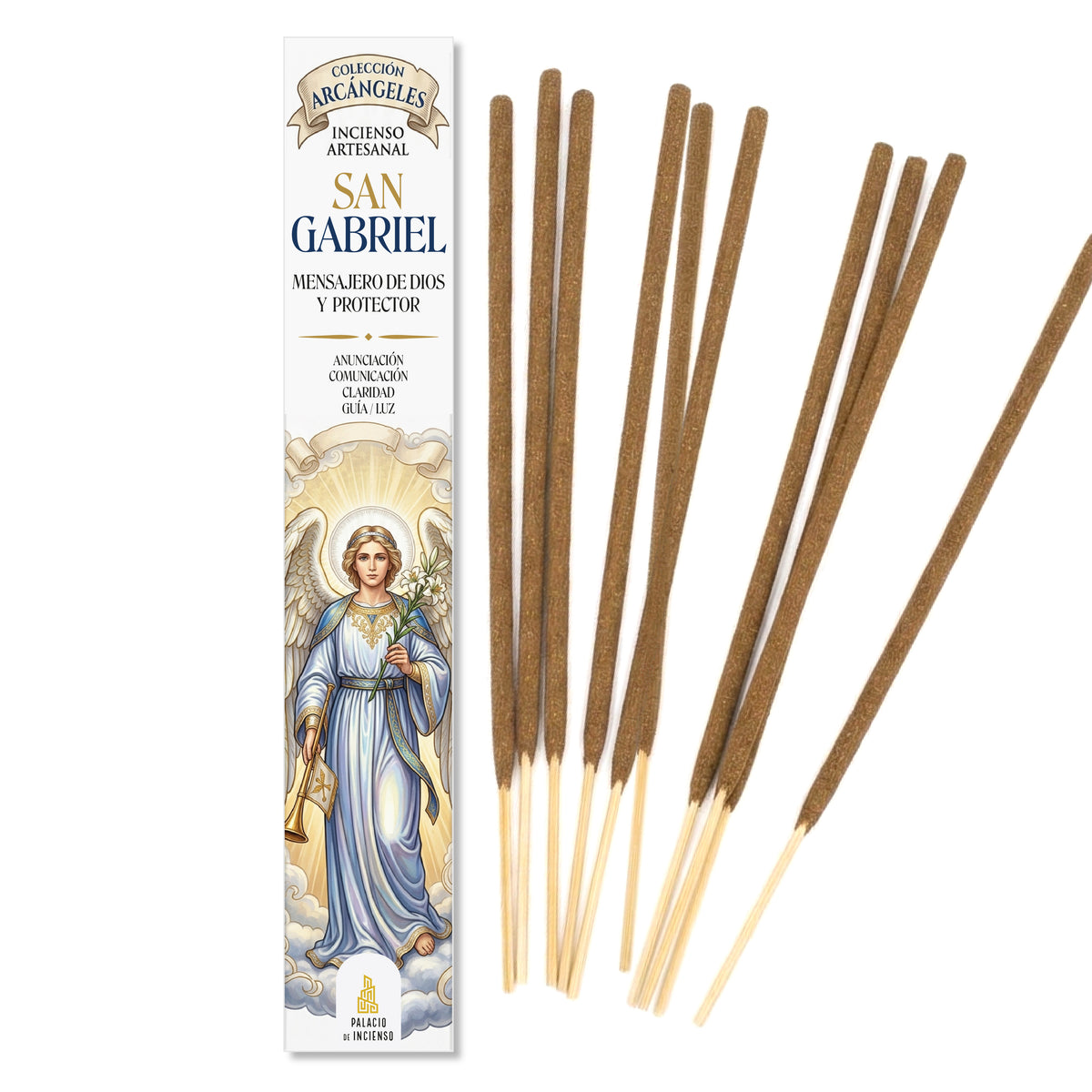 Incienso San Gabriel Arcángel al por mayor para tiendas esotéricas.
