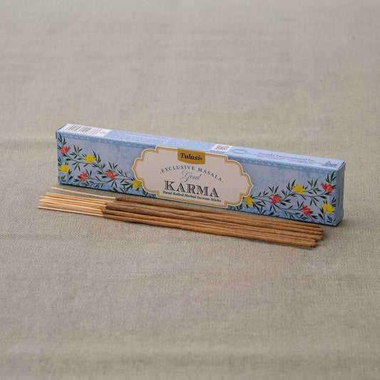 Incienso Buen Karma Masala Tulasi 15G en caja