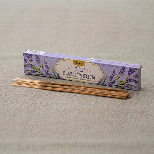 Incienso de lavanda Tulasi 15G en caja para venta mayorista