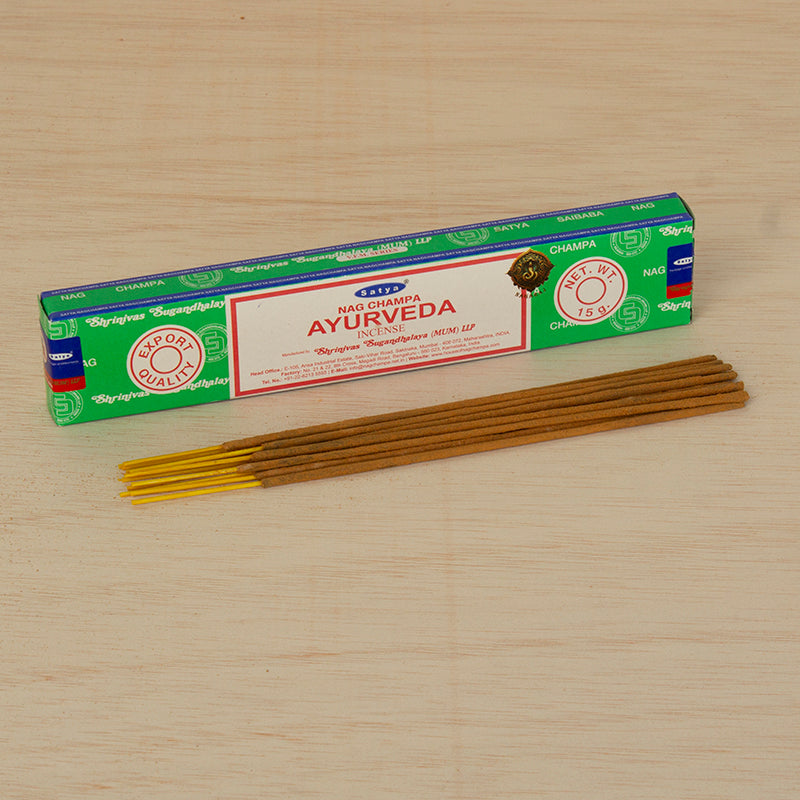 Incienso Ayurveda SATYA Nag Champa 15g