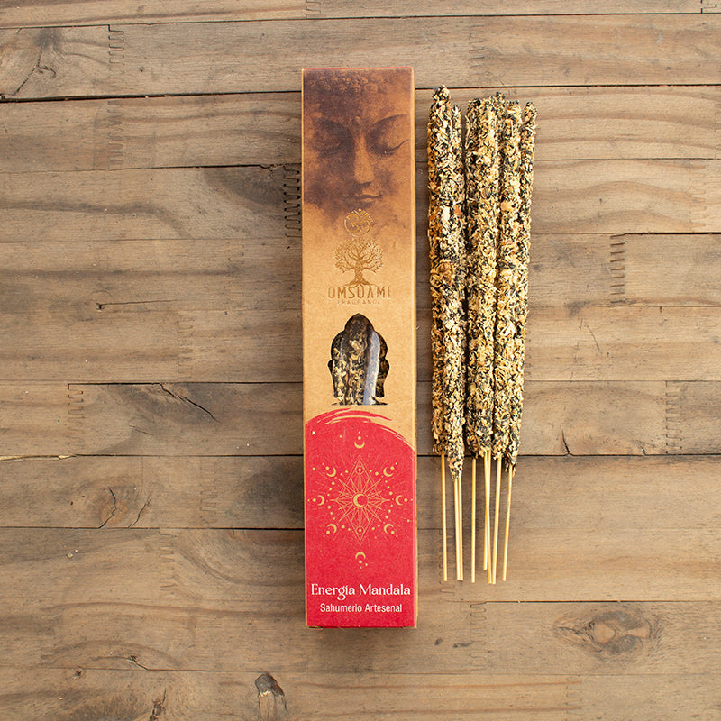 Incienso Smudge Budha Energia Mandala 25g en caja logística