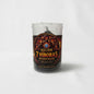 Velón 7 Víboras negro en vaso al por mayor para tiendas esotéricas.