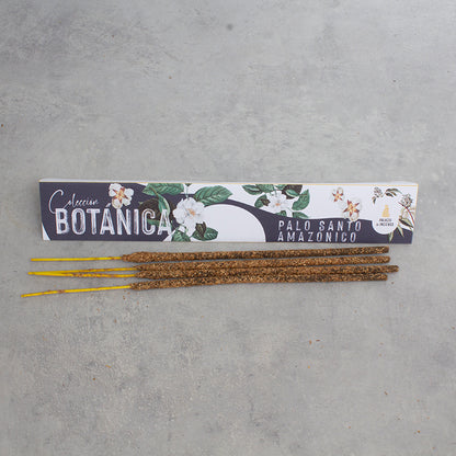Incienso Palo Santo Amazónico hecho a mano, varitas gruesas para purificación energética y conexión espiritual