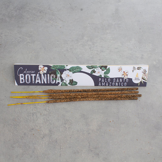 Incienso Palo Santo Amazónico hecho a mano, varitas gruesas para purificación energética y conexión espiritual