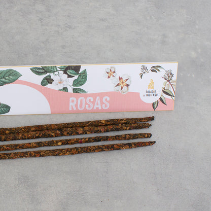 INCIENSO BOTÁNICO DE ROSAS -SANACIÓN, AMOR Y PROTECCIÓN