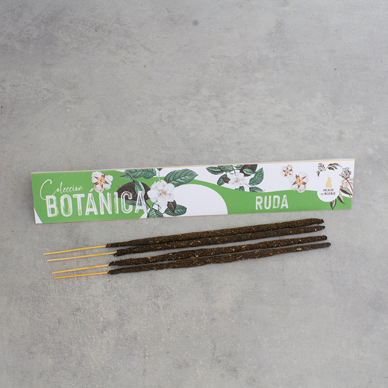 Varita de incienso de ruda artesanal gruesa, protección energética y buena suerte (venta mayorista)
