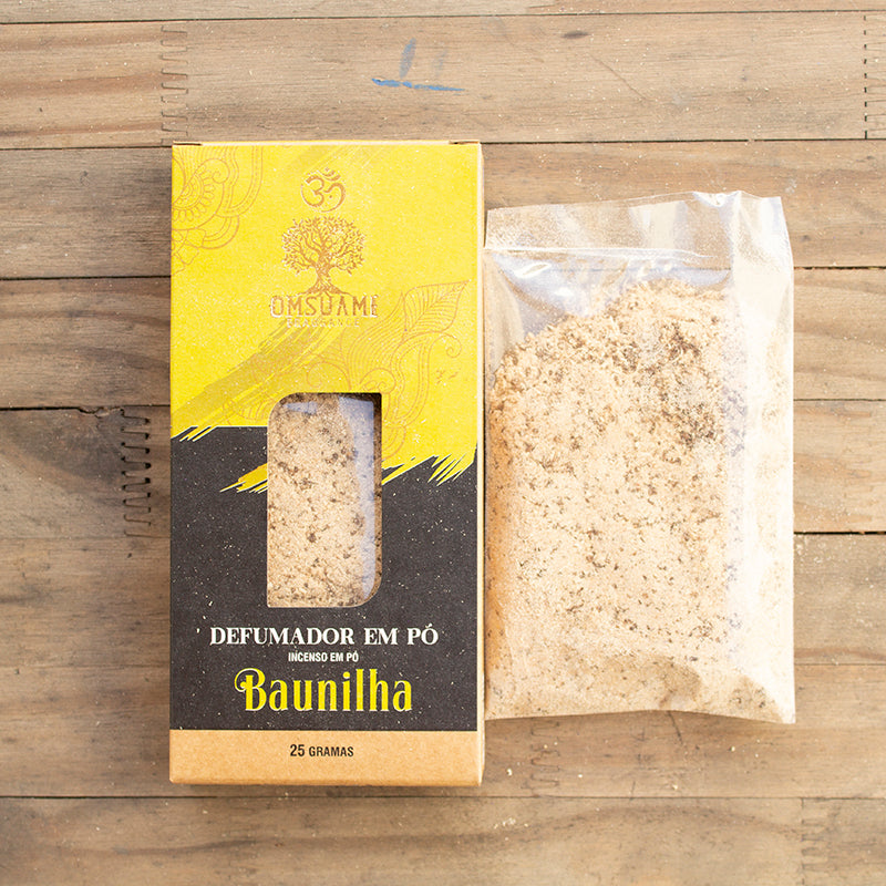 Sahumerio en polvo vainilla 25g para amor y buena suerte