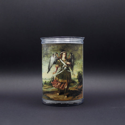 VELÓN DE VASO SAN SEALTIEL ARCÁNGEL