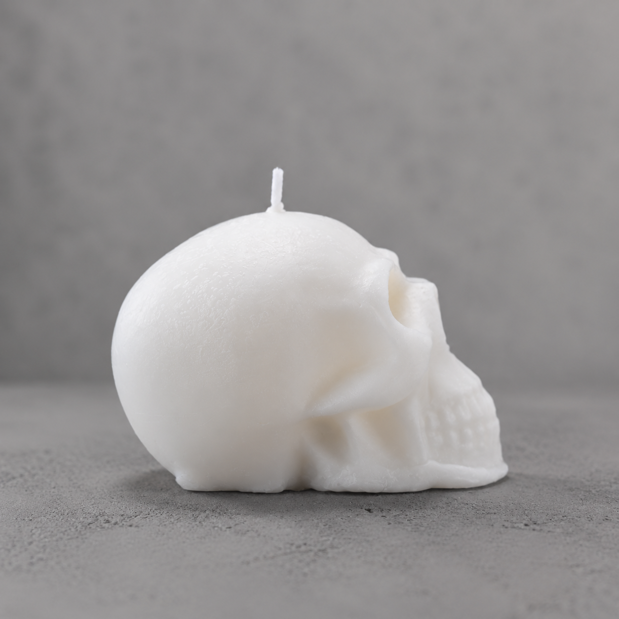 VELÓN CALAVERA SANTA MUERTE BLANCA PARA SALUD, PROTECCIÓN Y PURIFICACIÓN