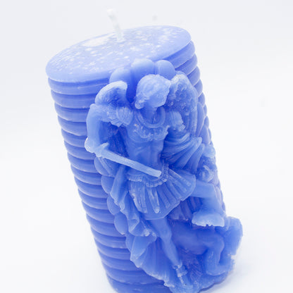 VELÓN SAN MIGUEL ARCÁNGEL AZUL – PROTECCIÓN, LIMPIEZA Y DEFENSA ESPIRITUAL